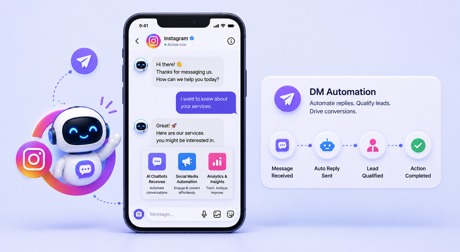 Instagram DM automation
